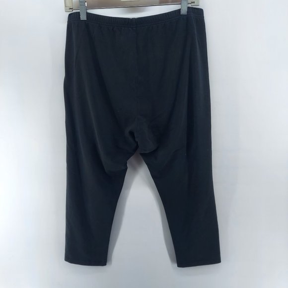 J Jill Pima Capri Leggings Womens black Size L - Picture 7 of 8